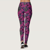 Rosen und Rosen Leggings (Rückseite)