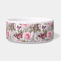 Rosen und Schmetterlinge Aquarell