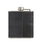 Rosen und Schnurrbart Flachmann (Rückseite)