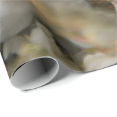 Rosen und Trauringe Geschenkpapier (Rolleneckpunkt)