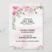 Rosen und Verse Save The Date (Vorderseite)