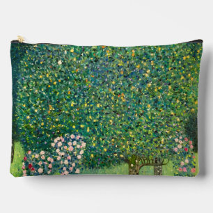 Rosen unter den Bäumen Gustav Klimt  Kunstdruck Zubehörtasche