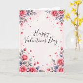 Rosen Valentinstagskarte Karte (Gelbe Blume)