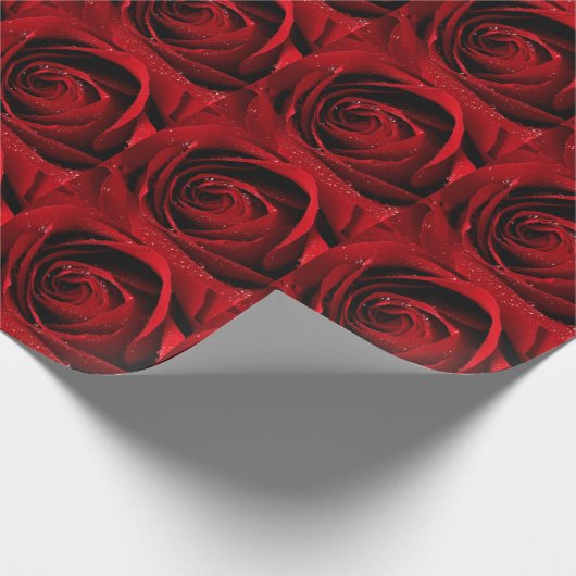 Rosen-Verpackungs-Papier Geschenkpapier (Ecke)