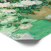 Rosen - Vincent van Gogh Poster (Ecke)