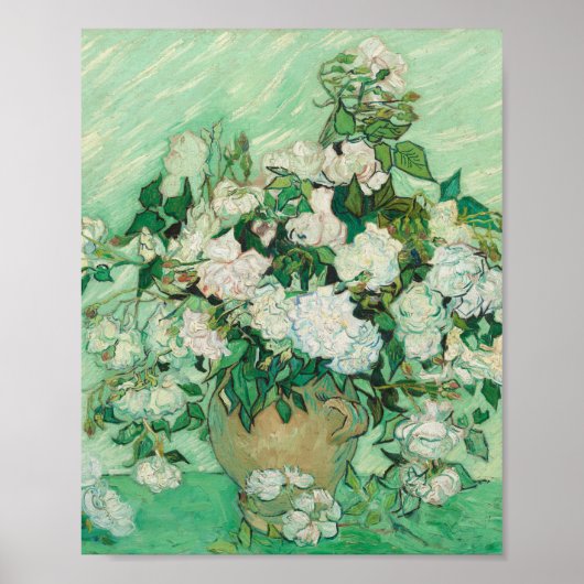 Rosen - Vincent van Gogh Poster (Vorne)