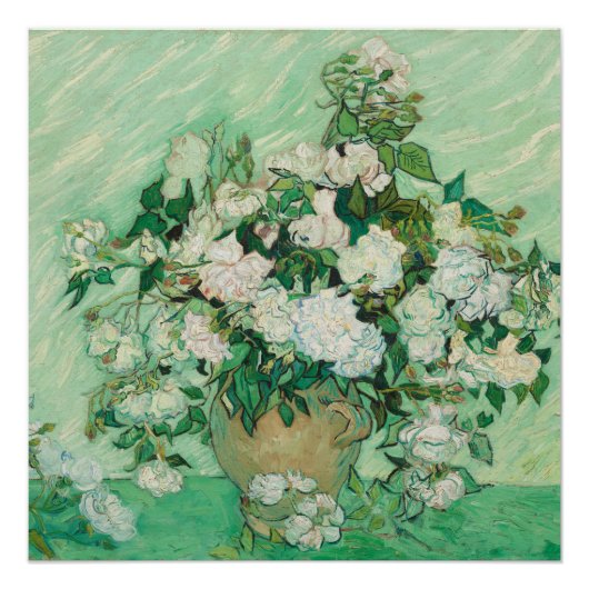 Rosen - Vincent van Gogh Poster (Vorderseite)