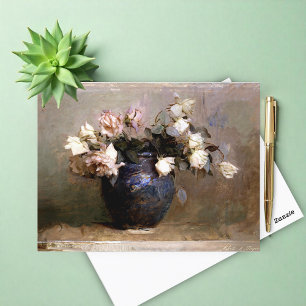 Rosen von Abbott Handerson Thayer Postkarte