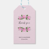 Rosen von Fragrande, Hochzeit Danke, Geschenkanhänger (Vorderseite)