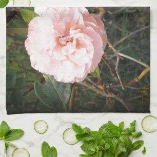 Rosen von Heaven on Earth in dunkler Vignette Geschirrtuch