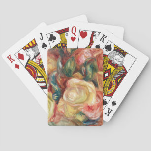 Rosen von Pierre-Auguste Renoir Spielkarten