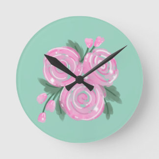Rosen Wanduhr