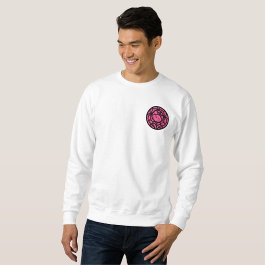 Rosen-Wappen Sweatshirt (Vorne ganz)