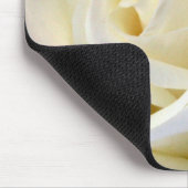 Rosen-Weiß Mousepad (Ecke)