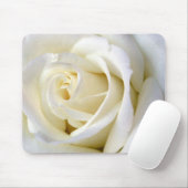 Rosen-Weiß Mousepad (Mit Mouse)