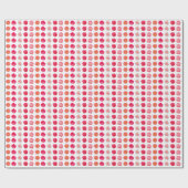 Rosen Wiederholen Geschenkpapier (Flach)