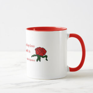 Rosen-Zitat-Kaffee-Tasse Tasse