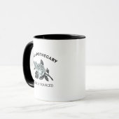Rosenapotheke Tasse (Vorderseite Links)