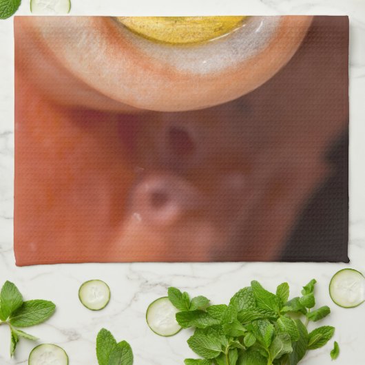 Rosenauge Geschirrtuch (Gefaltet)