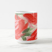 Rosenbedruckter Kaffeebecher Kaffeetasse (Mittel)