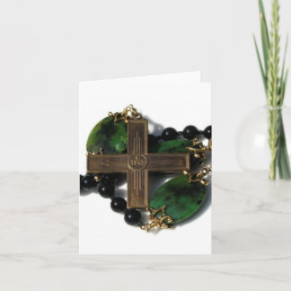 Rosenbeet-Anmerkungs-Karte Feiertagskarte