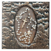 Rosenbeet Fliese (Vorderseite)