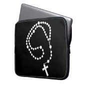 Rosenbeet Laptopschutzhülle (Vorderseite Links)