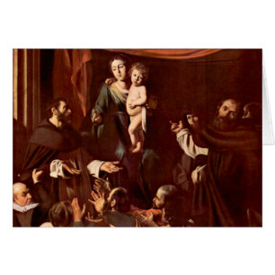 Rosenbeet Madonna durch Caravaggio