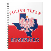 Rosenberg Polish Texan Notizblock (Vorderseite)