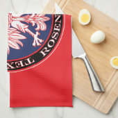 Rosenberg Runde Polnisch Texan Geschirrtuch (Viertel Falte)