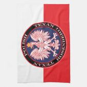 Rosenberg Runde Polnisch Texan Geschirrtuch (Vertikal)