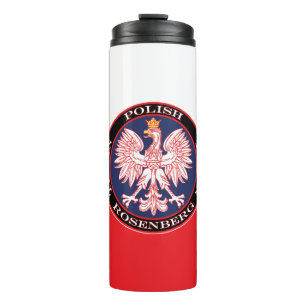 Rosenberg Runde Polnisch Texan Thermosbecher