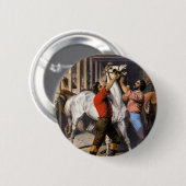 Rosenbergs Großer Ostindien-Pferde-Invigorator. Button (Vorne & Hinten)