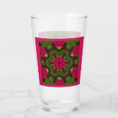 Rosenbett-Glas-Tumbler Glas (Rückseite)