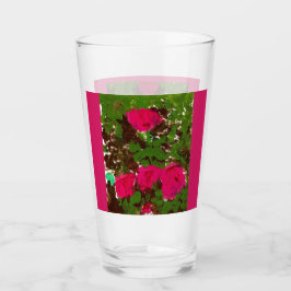 Rosenbett-Glas-Tumbler Glas
