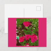 Rosenbett postkarte (Vorne/Hinten)