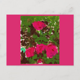 Rosenbett postkarte