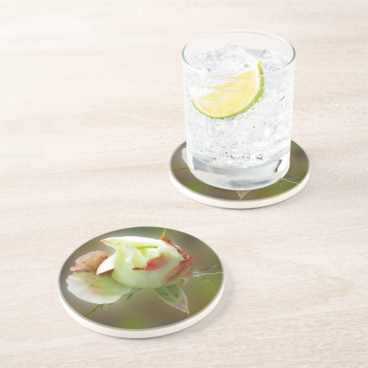 Rosenbläschen Untersetzer (Seite)