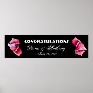 Rosenbläser für Hochzeiten oder Verlobungen Poster