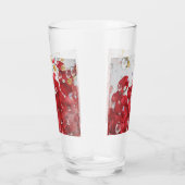 Rosenblatt-Glas-Tasse Glas (Rechts)