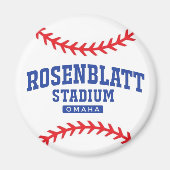 Rosenblatt-Stadionmagnet Magnet (Vorne)