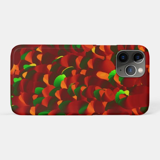 Rosenblätter abstrakt Case-Mate iPhone Hülle (Rückseite (Horizontal))