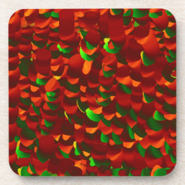  Rosenblätter abstrakt Getränkeuntersetzer