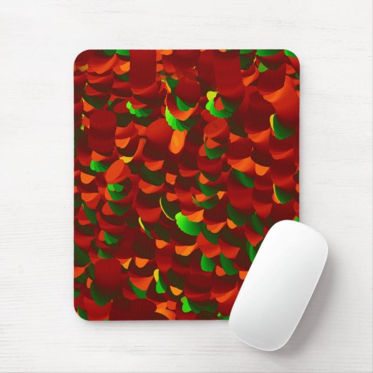 Rosenblätter abstrakt Mousepad (Mit Mouse)