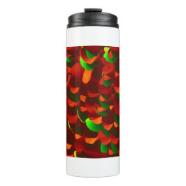 Rosenblätter abstrakt Thermosbecher