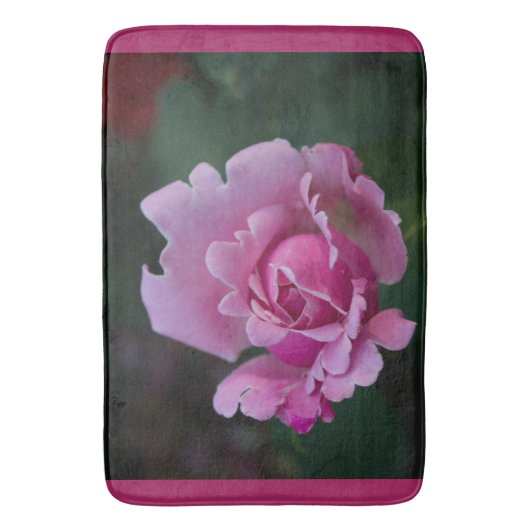 Rosenblätter Badematte (Vorderseite Vertikal)