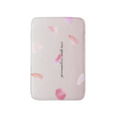 Rosenblätter Badematte (Vorderseite Vertikal)