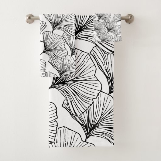 Rosenblätter Badhandtuch Set (Insitu)