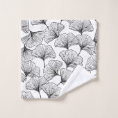 Rosenblätter Badhandtuch Set (Waschlappen)