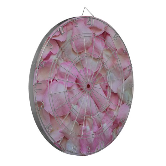 Rosenblätter Dartscheibe (Vorderseite Links)